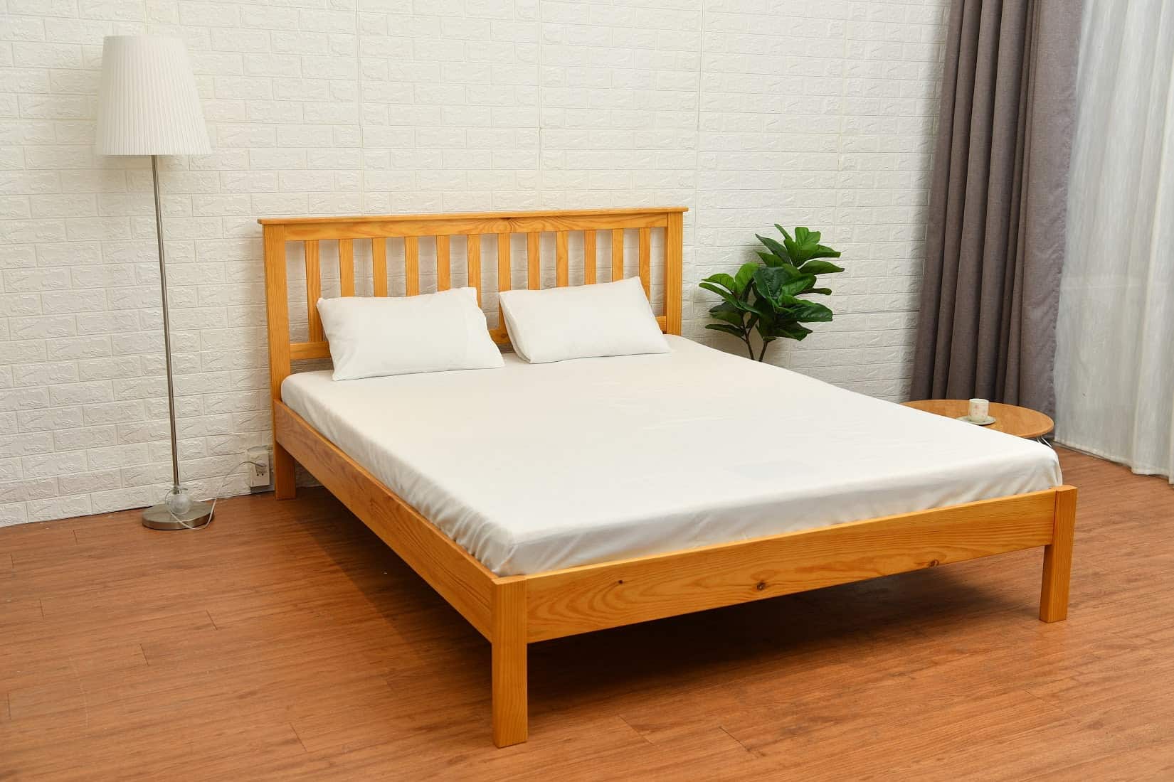 giường ngủ gỗ Amando