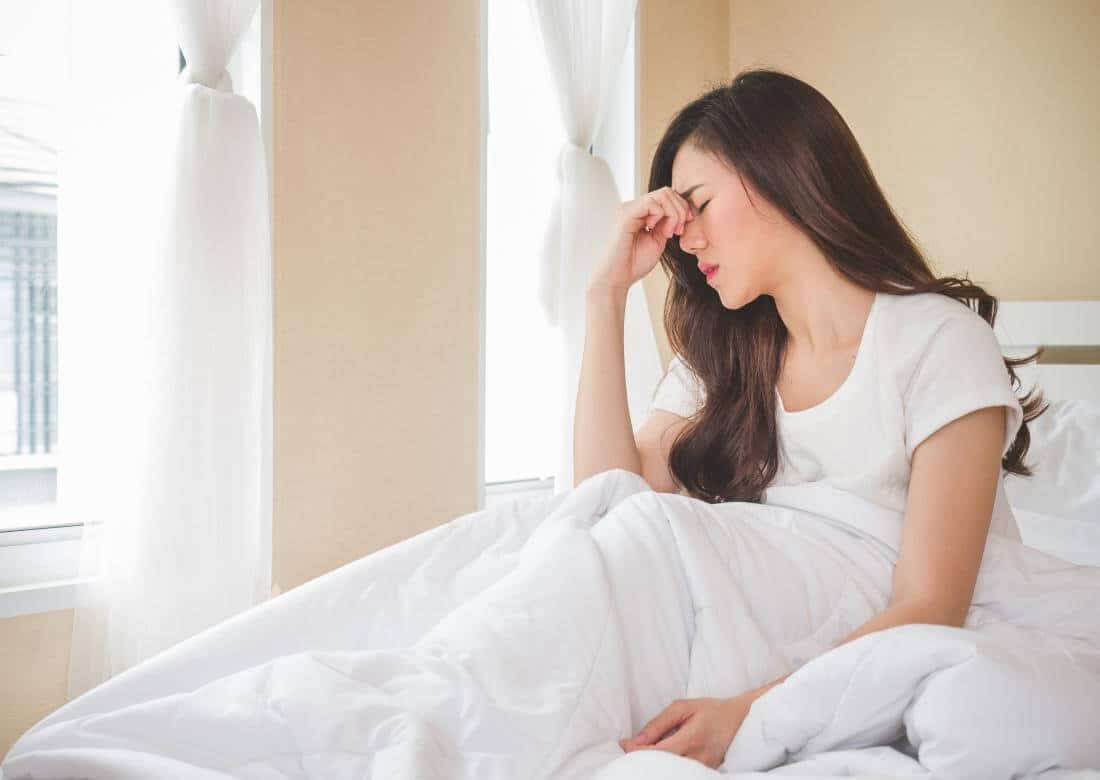 thức dậy thấy mệt mỏi, chóng mặt