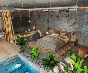 nội thất phòng ngủ hiện đại 2022