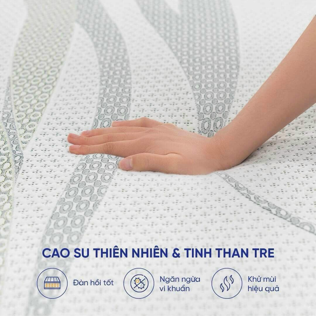 Nệm Gummi Premium sở hữu lõi cao su 100% thiên nhiên