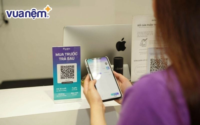 Trả góp nhanh chóng tại Vua Nệm với Home Fundiin