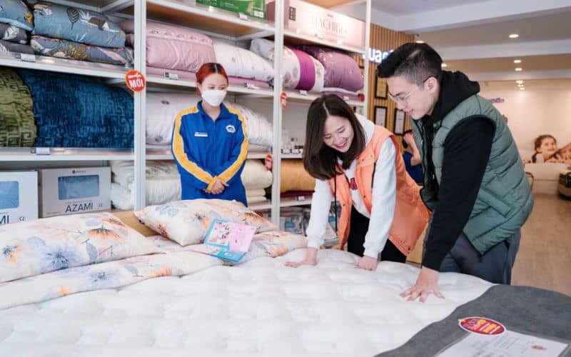 Vua Nệm là đơn vị dẫn đầu thị trường phân phối nệm tại Việt Nam