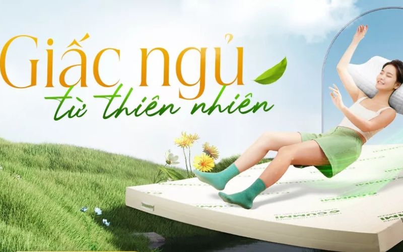Nệm cao su Gummi - “Mang thiên nhiên vào không gian ngủ”