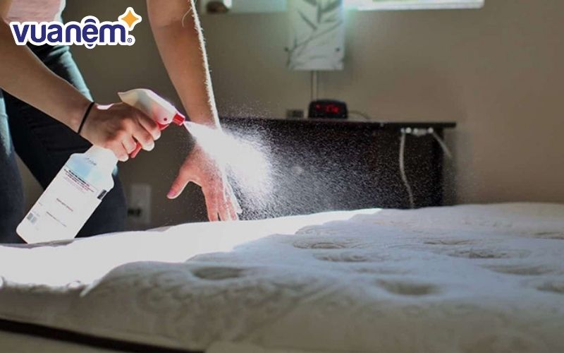 Sử dụng các sản phẩm làm sạch phù hợp với nệm sẽ tránh ảnh hưởng tới bề mặt nệm và tuổi thọ nệm
