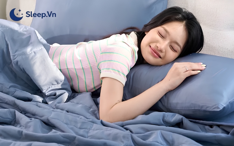 Ga giường chất liệu nào mát? Hướng dẫn chọn loại phù hợp 3 Bộ ga chun Tencel cao cấp Goodnight Airsilk chất liệu 100% Tencel