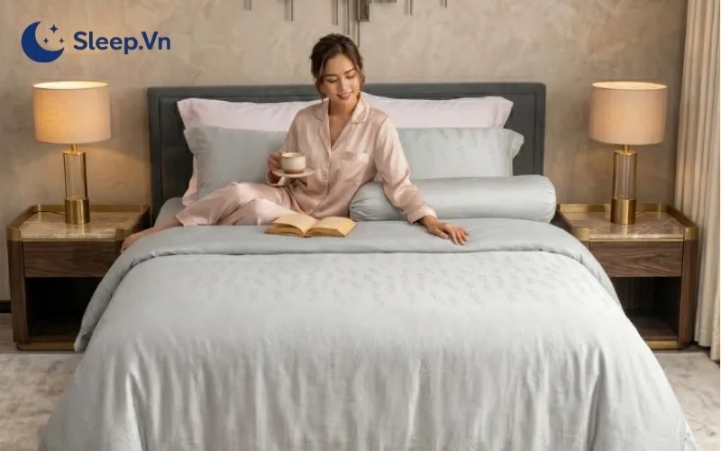 Gợi ý top 10 mẫu chăn ga gối khách sạn được ưa chuộng 7 Chăn ga khách sạn cần đảm bảo bền đẹp sau nhiều lần giặt ủi