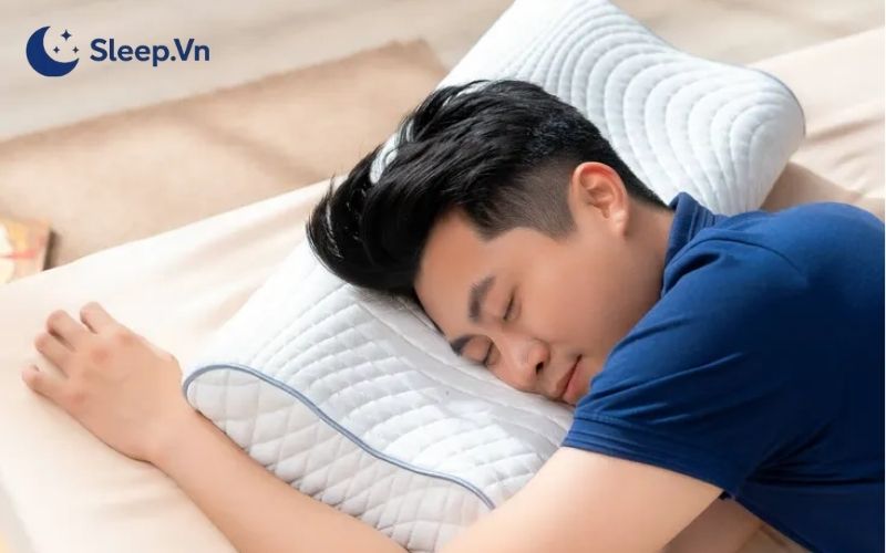 Gối foam Goodnight Nori 1.0 lượn sóng