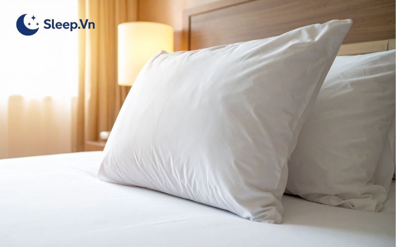 Gối khách sạn là loại gối được thiết kế chuyên biệt để sử dụng trong các khách sạn