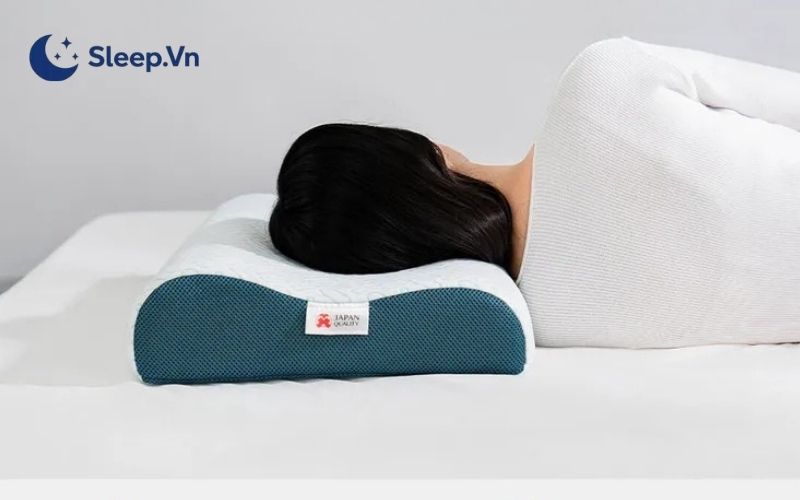 Gối lồi lõm hay gối phẳng: Cách chọn gối cho từng tư thế ngủ 2 Gối lồi lõm và ưu nhược điểm của gối lồi lõm