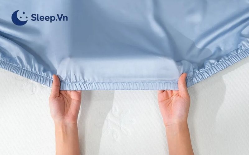 Nên chọn ga giường màu gì? Gợi ý 5 mẫu chăn ga đẹp, đáng mua 11 Kiểm tra mật độ sợi vải (Thread Count)