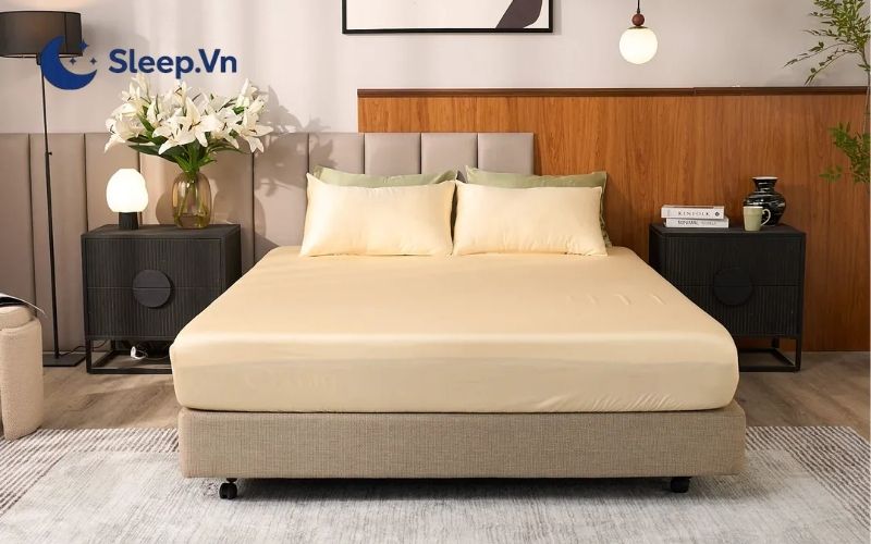Nên chọn ga giường màu gì? Gợi ý 5 mẫu chăn ga đẹp, đáng mua 3 Nhóm màu ấm áp, nhẹ nhàng