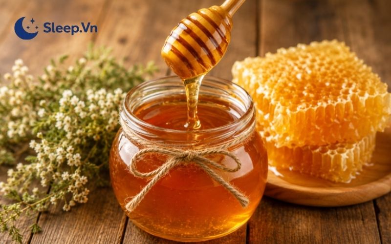 Cách trị mất ngủ bằng mật ong