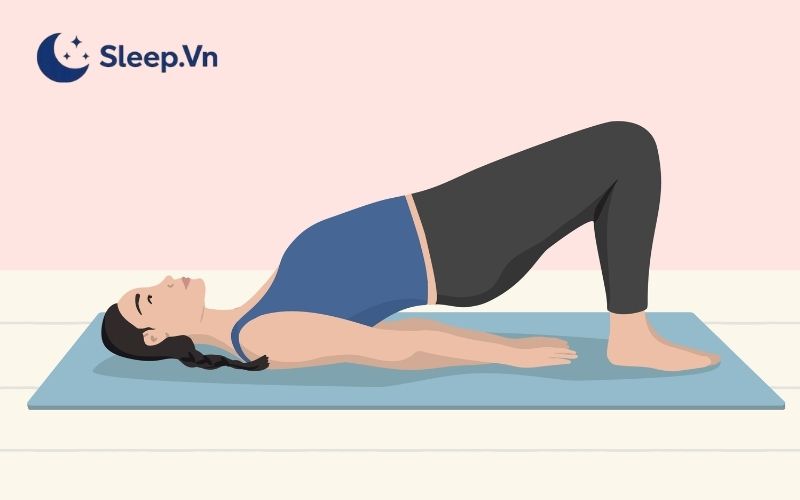 4 tư thế nằm ngủ giúp chân thon gọn và lưu ý cần biết 8 Nâng mông/nâng chân cơ bản
