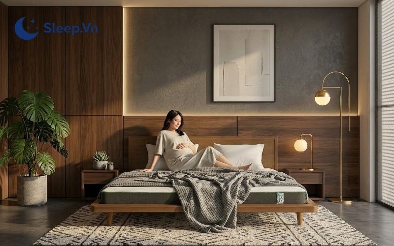 Nằm kê cao phần thân trên bằng gối