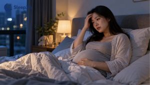 Mẹ bầu mất ngủ 3 tháng cuối: Nguyên nhân và cách cải thiện