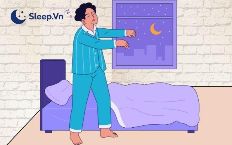 Parasomnias bao gồm các hành vi bất thường xảy ra trong lúc ngủ như mộng du