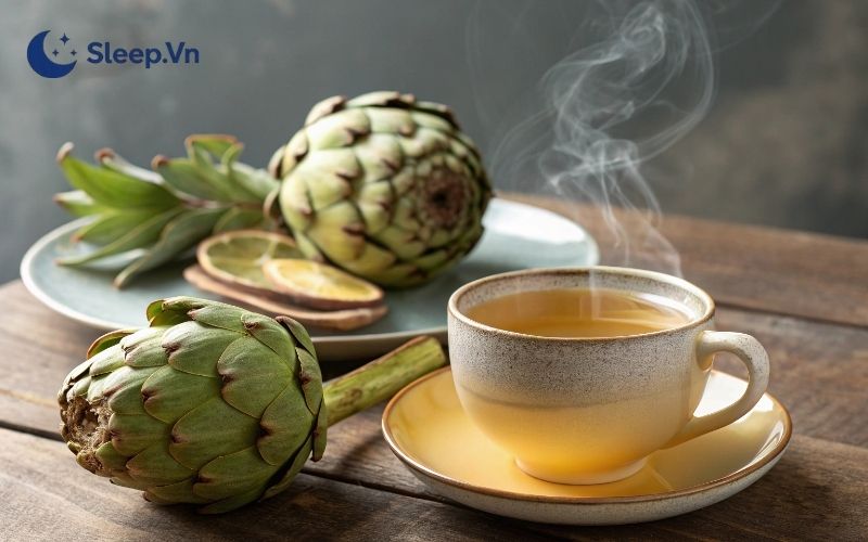 Uống trà atiso có mất ngủ không? Giải đáp chi tiết 4 Uống trà atiso hỗ trợ giảm cân